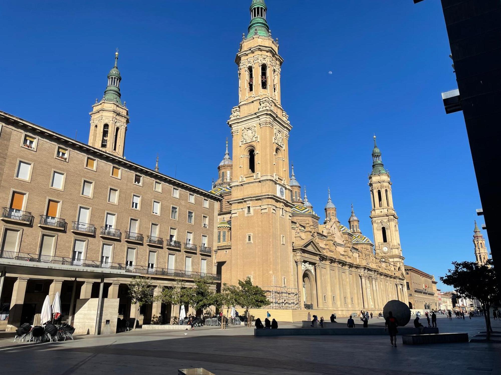 Atico Junto A Mercado Central, Con Parking Gratis Saragoça Exterior foto